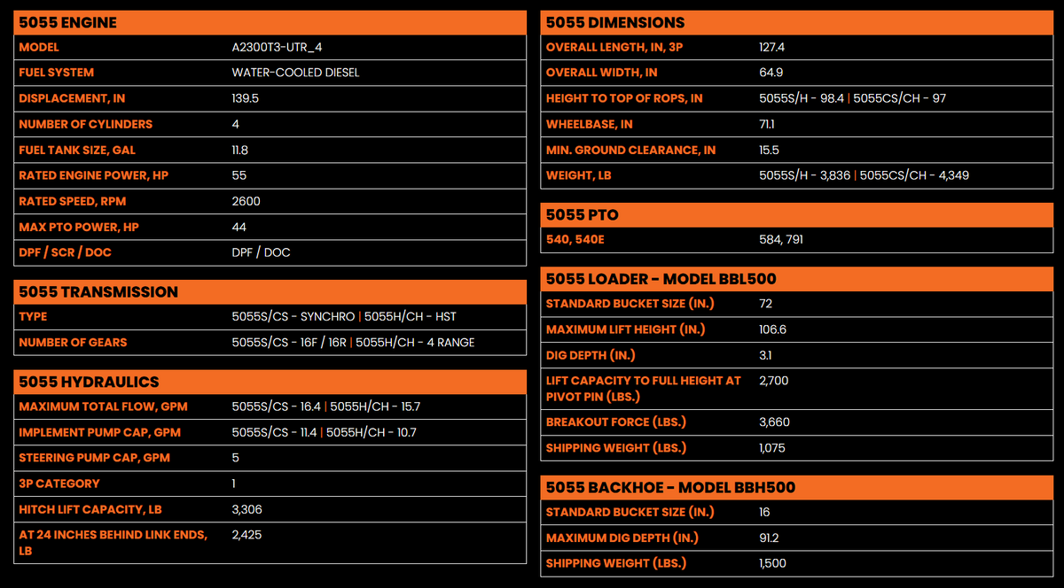 Bad Boy 5055CS 55 HP Tractor (2026) - view 2