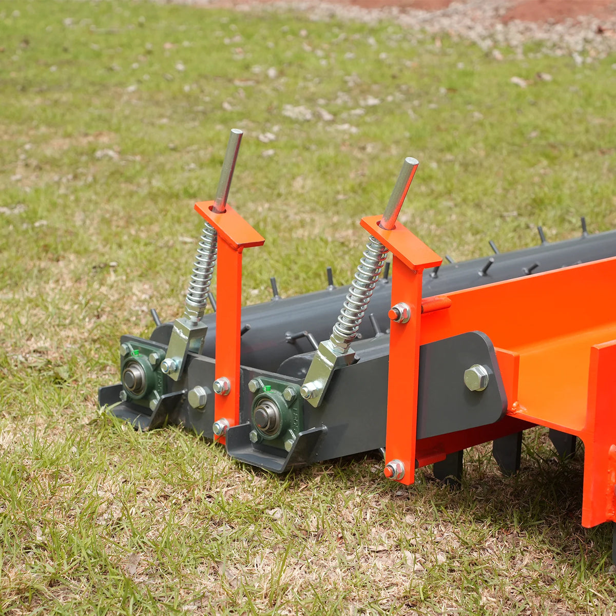 84" Heavy Duty Soil Pulverizer, Double Spiked Roller, 29 Shanks, Category 1 and 2, 3 Point Hitch Tractor Attac - view 12