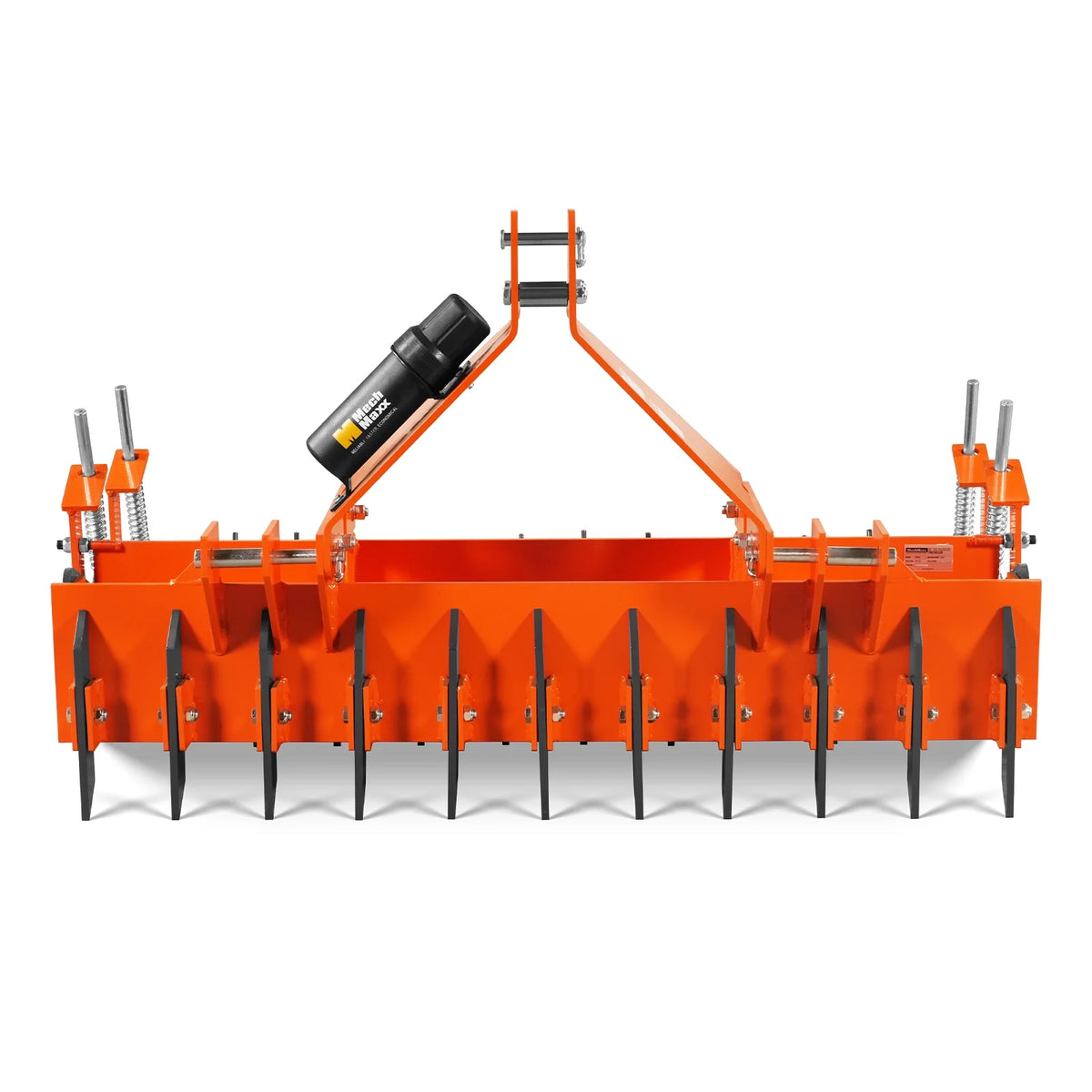 60" Heavy Duty Soil Pulverizer, Double Spiked Roller, 21 Shanks, Category 1 and 2, 3 Point Hitch Tractor Attac - view 20