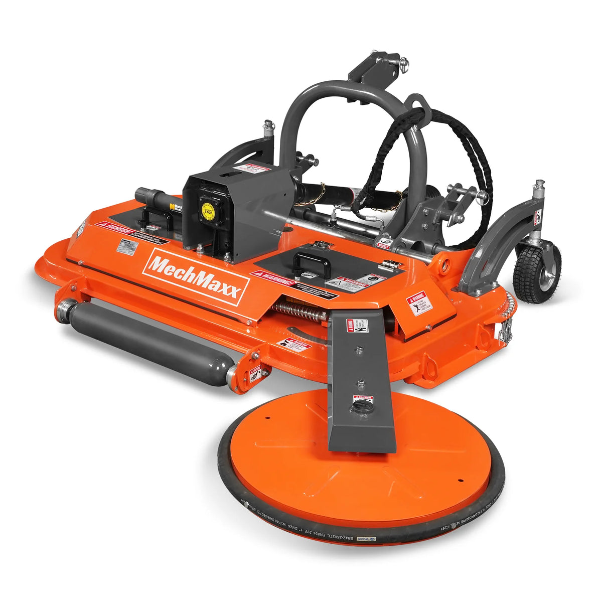 60 in Orchard Finish Mower, 3 Point Hitch Cat.1, Hydraulic Offset, PTO Shaft Included with Shear Bolt, 20-45 H
