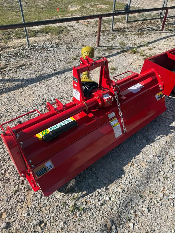 6 FT Powerline TM180-6 Rotary Tiller