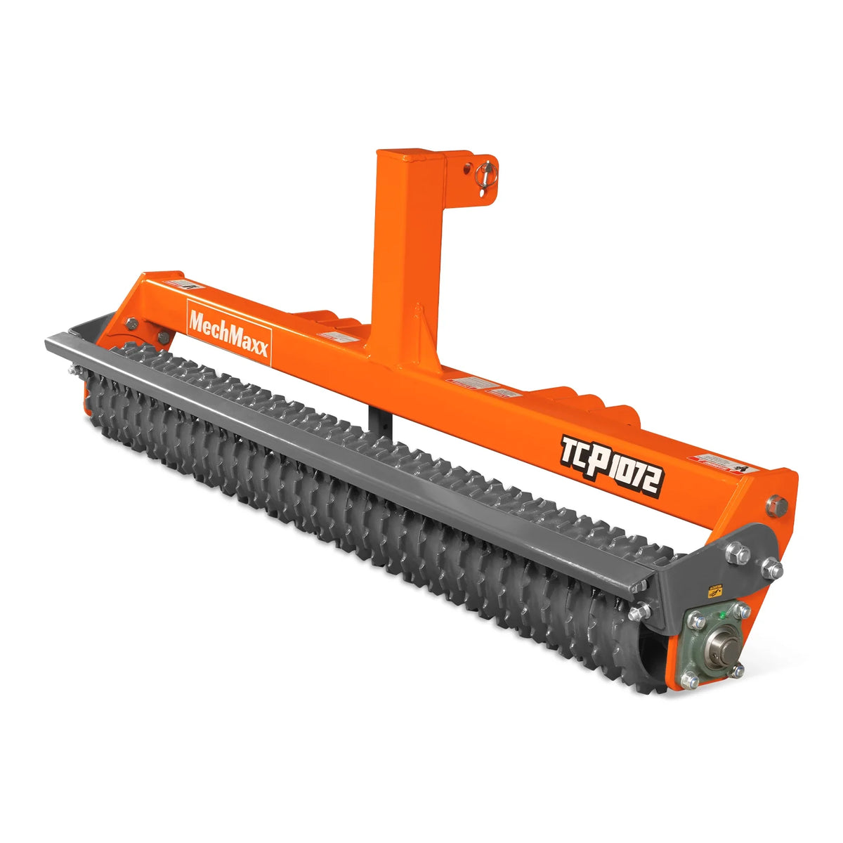 72" Cultipacker with 32 Ductile Iron Wheels, Scraper Bar Included, Category 1 and 2, 3 Point Hitch Tractor Att - view 17