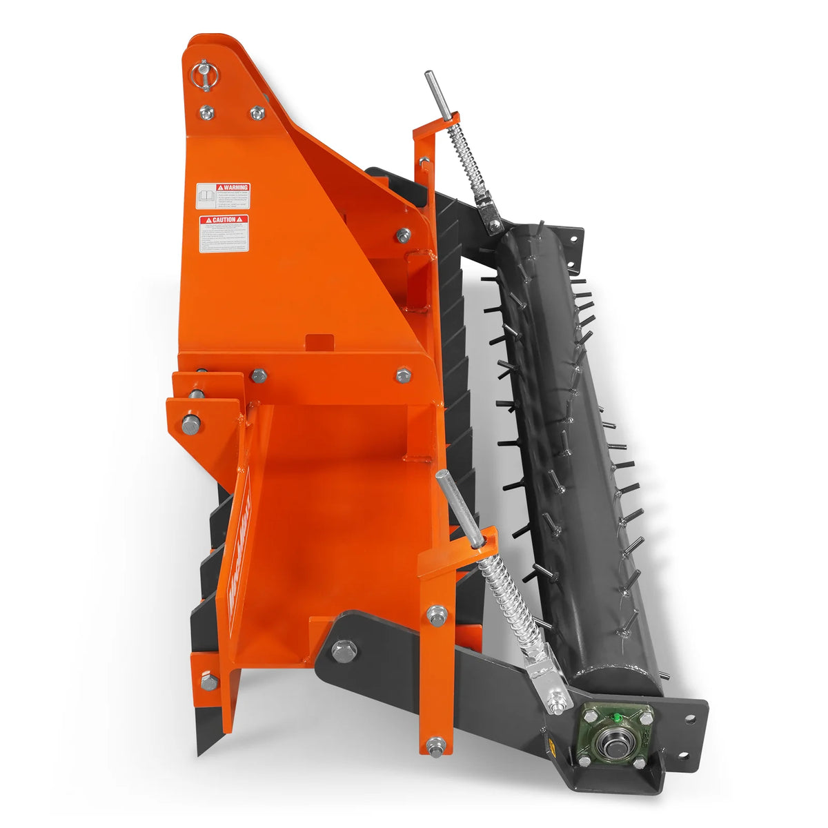 72" Heavy Duty Soil Pulverizer, Single Spiked Roller, 25 Shanks, Category 1 and 2, 3 Point Hitch Tractor Attac - view 15