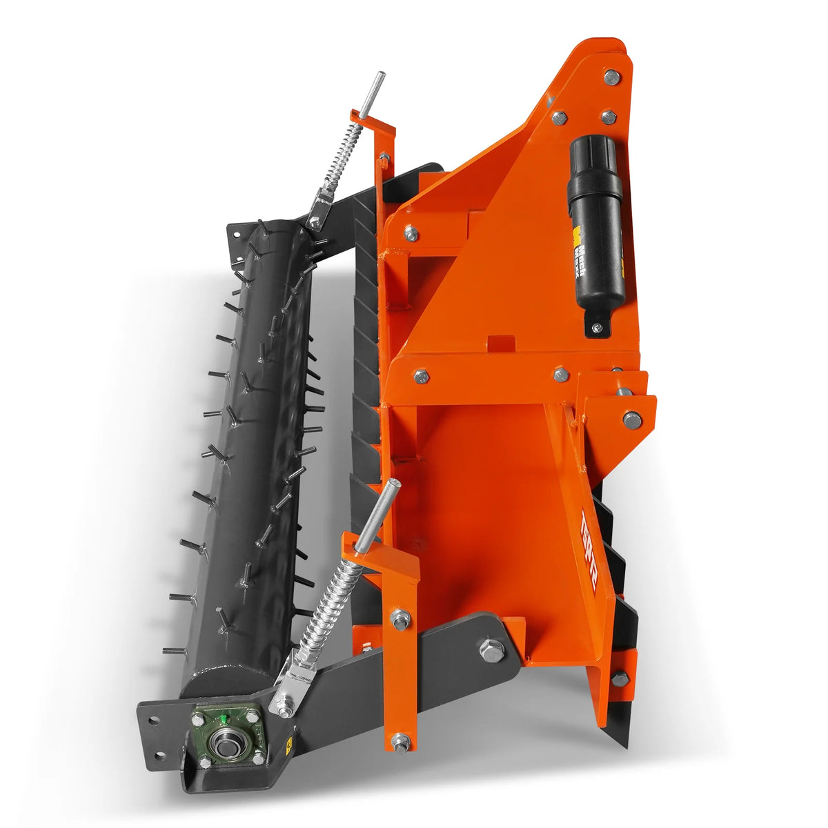72" Heavy Duty Soil Pulverizer, Single Spiked Roller, 25 Shanks, Category 1 and 2, 3 Point Hitch Tractor Attac - view 19
