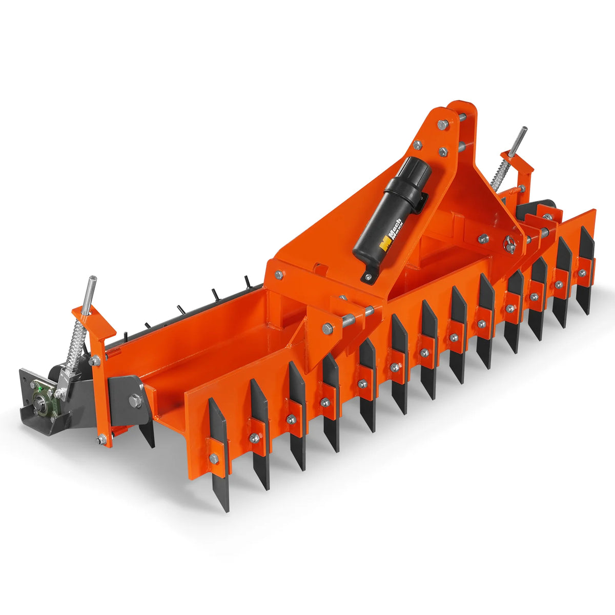72" Heavy Duty Soil Pulverizer, Single Spiked Roller, 25 Shanks, Category 1 and 2, 3 Point Hitch Tractor Attac - view 18
