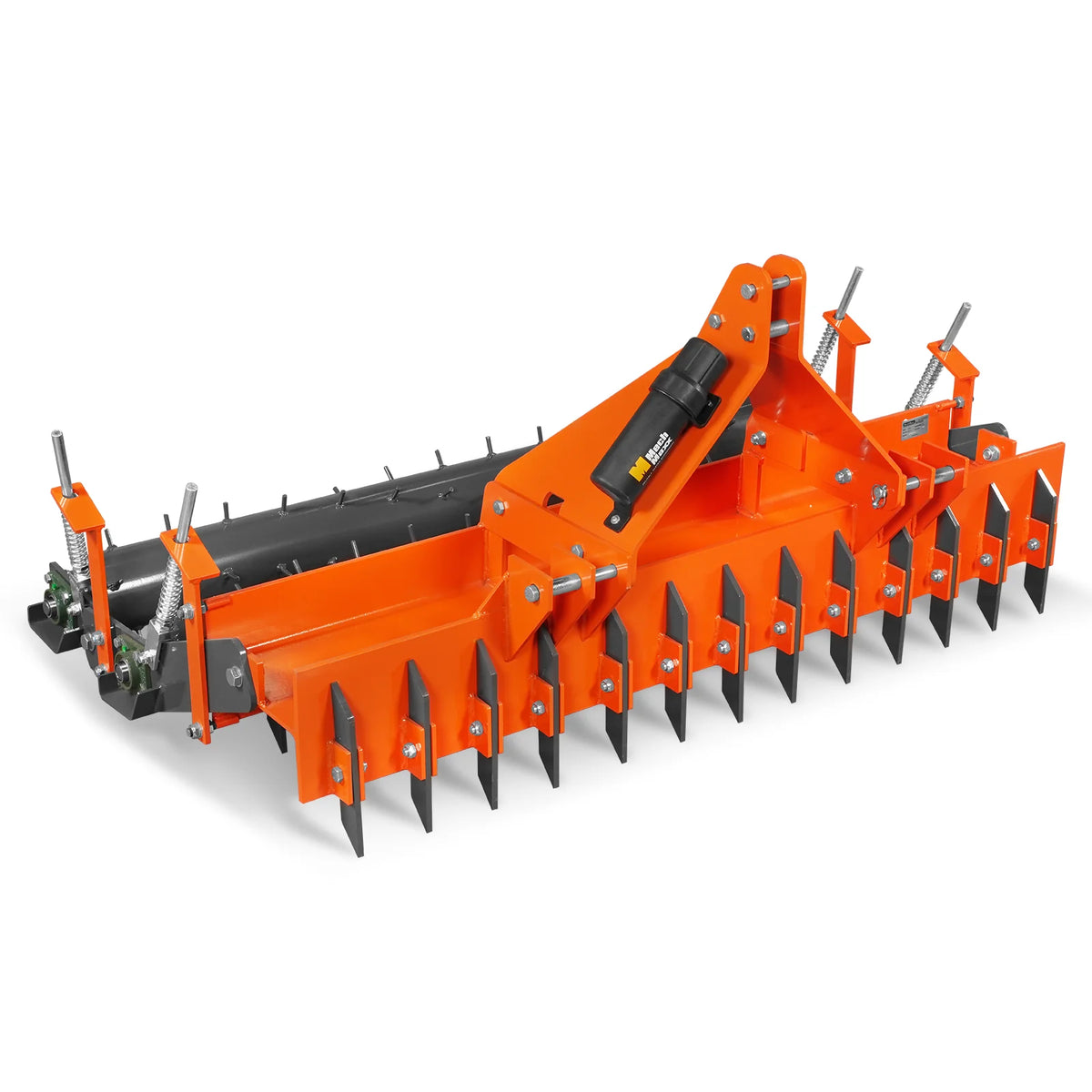 72" Heavy Duty Soil Pulverizer, Double Spiked Roller, 25 Shanks, Category 1 and 2, 3 Point Hitch Tractor Attac - view 19