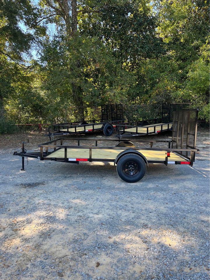 77 x 12 Tube Top Utility Trailer with 4 FT HD Gate - view 4
