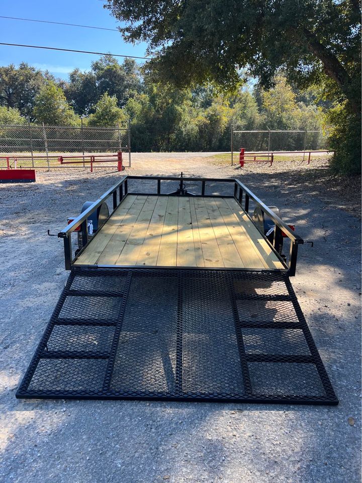 77 x 12 Tube Top Utility Trailer with 4 FT HD Gate - view 6