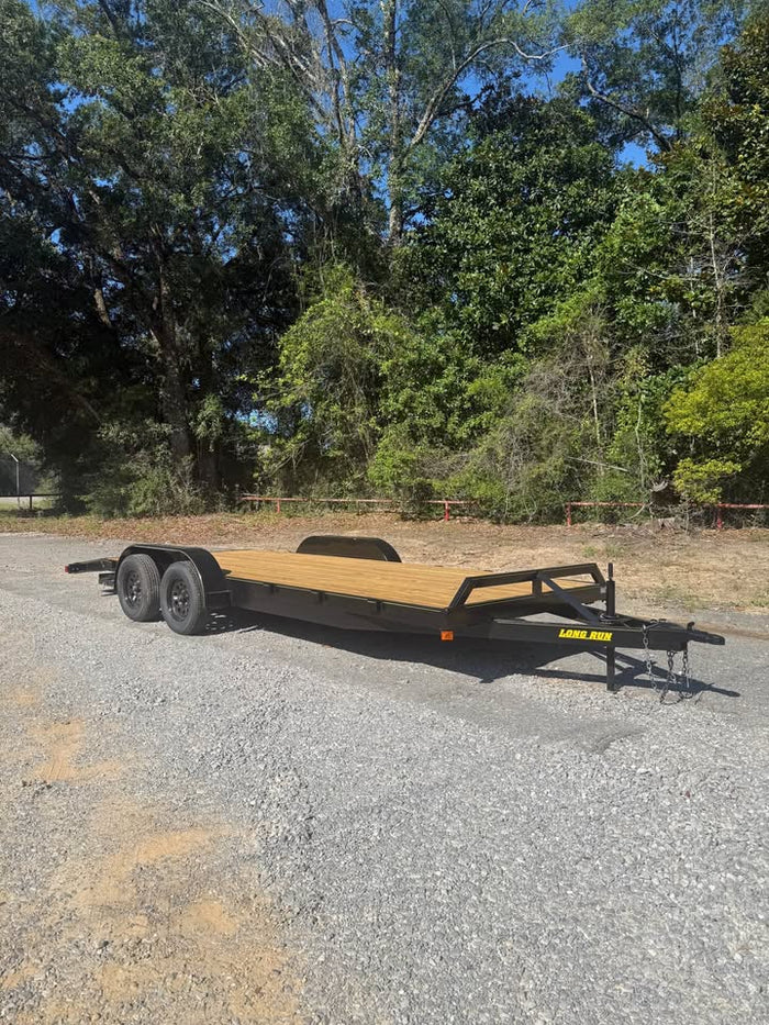 Remorque porte-voiture 83 x 20 à châssis en C
