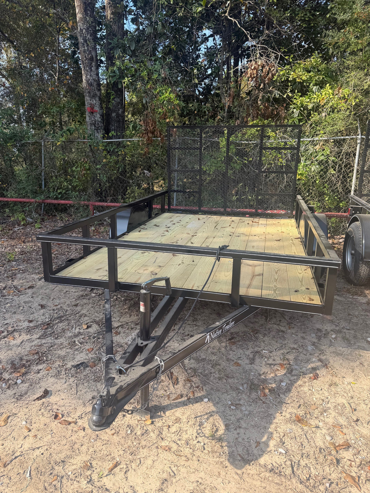 77 x 10 Tube Top Utility Trailer with 4 FT HD Gate - view 2