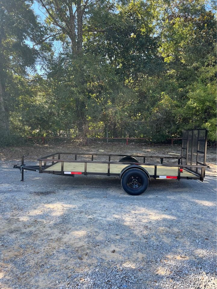 77 x 14 Tube Top Utility Trailer with 4 FT HD Gate - view 4