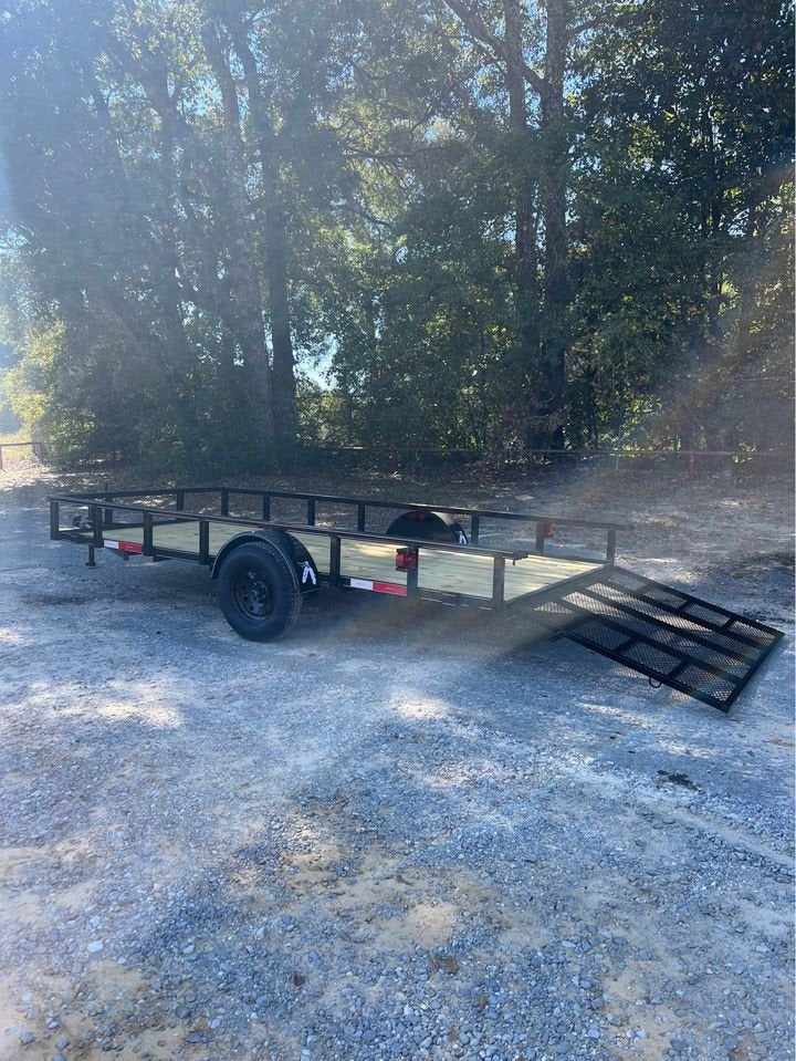77 x 14 Tube Top Utility Trailer with 4 FT HD Gate - view 5