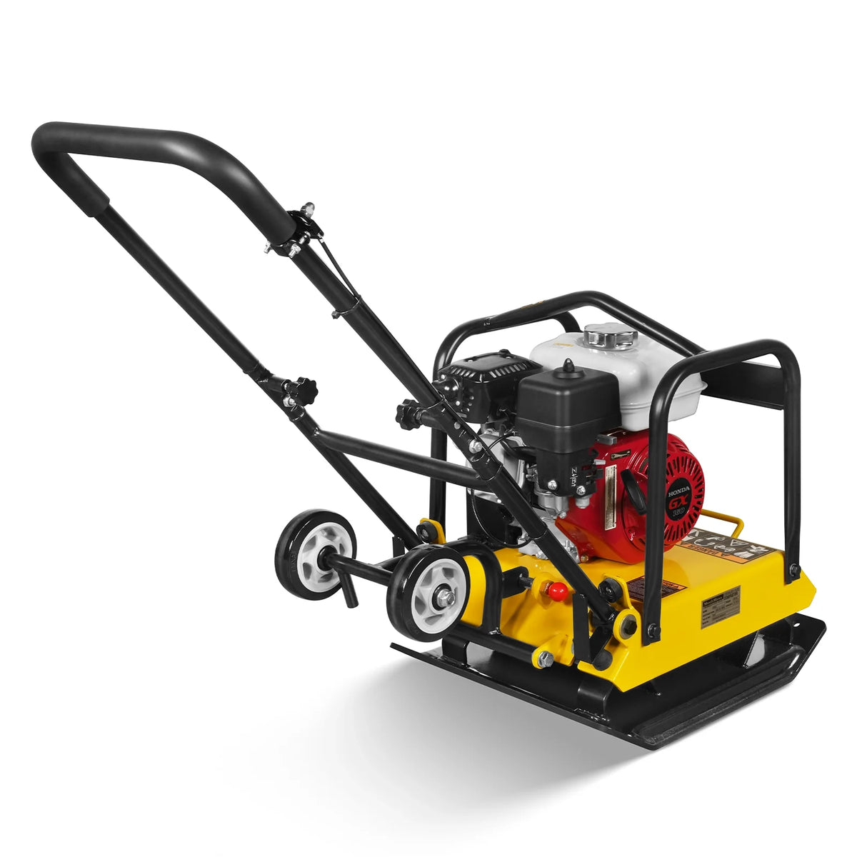 Honda GX160 Vibratory Plate Compactor with Wheel Kit, 3600 lb Centrifugal Force for Soil, Gravel, Asphalt and  - view 24