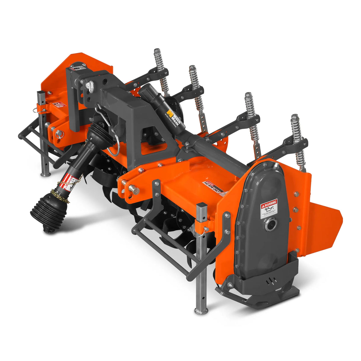 80 in Heavy Duty Rotary Tiller, 3 Point Hitch Cat.2, Gear Drive, PTO Shaft Included with Slip Clutch, 40-80 HP - view 27