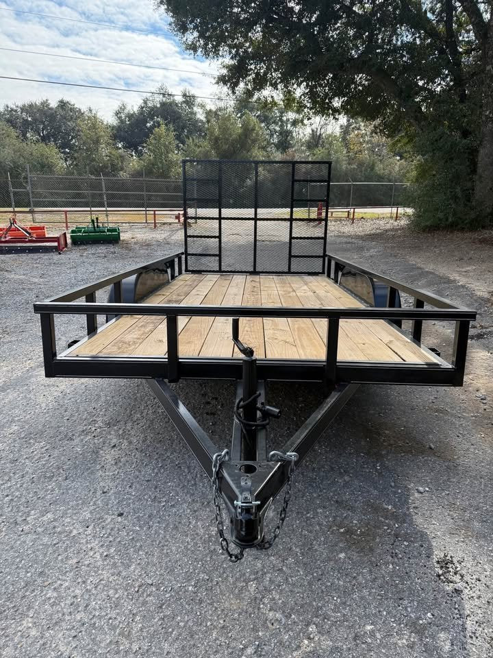 83 x 14 Tube Top Tandem Utility Trailer with 5 FT HD Gate - view 2