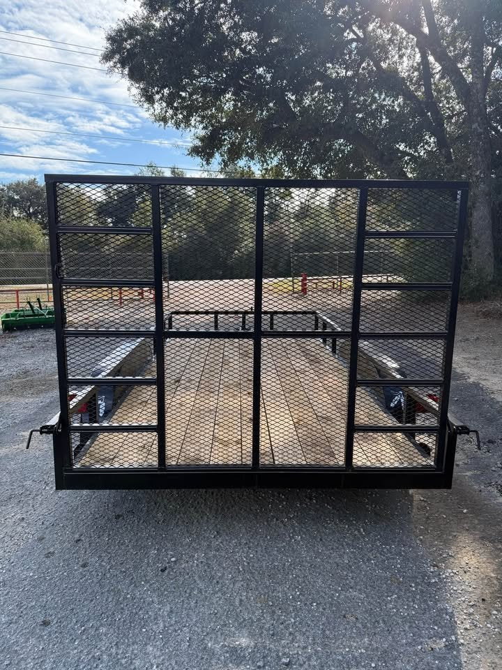 83 x 14 Tube Top Tandem Utility Trailer with 5 FT HD Gate - view 4