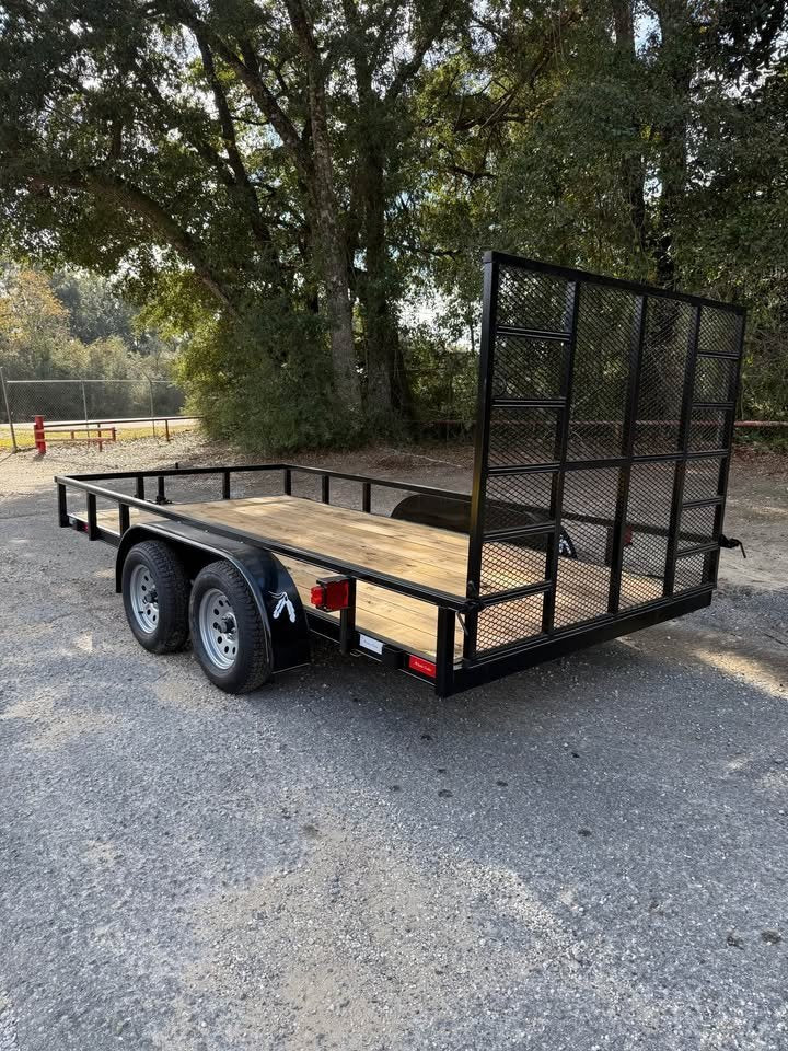 83 x 14 Tube Top Tandem Utility Trailer with 5 FT HD Gate - view 5