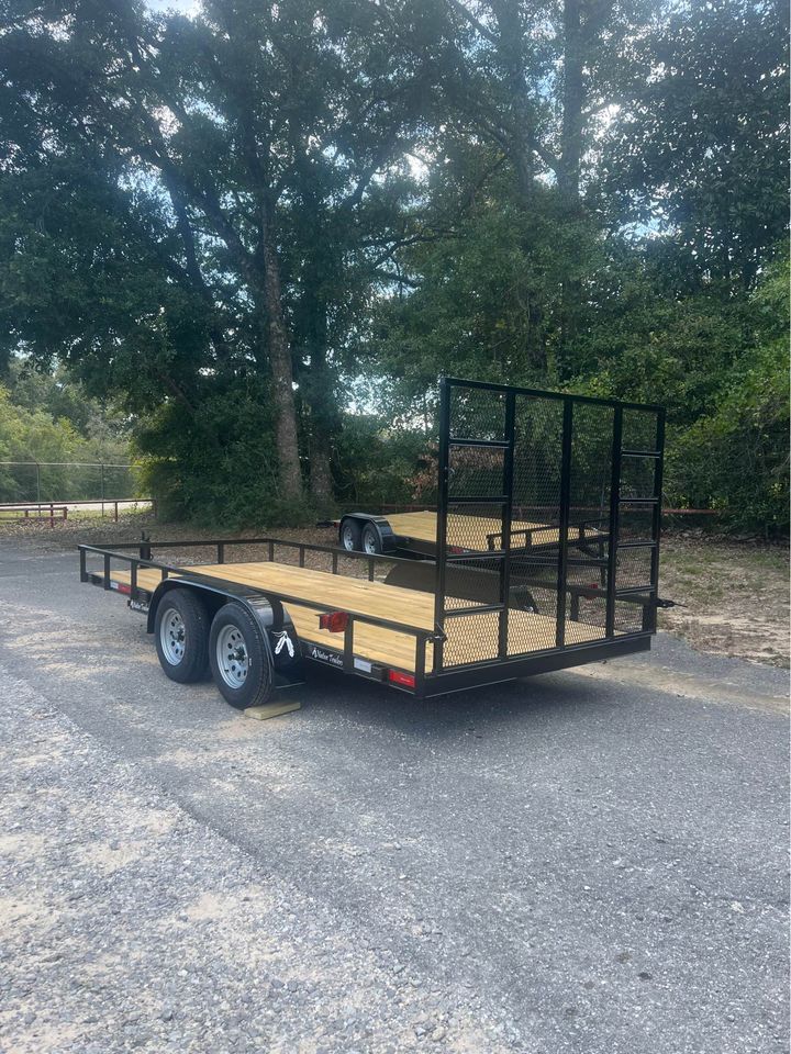 83 x 16 Eco Tandem Utility Trailer with 5 FT Gate - view 4