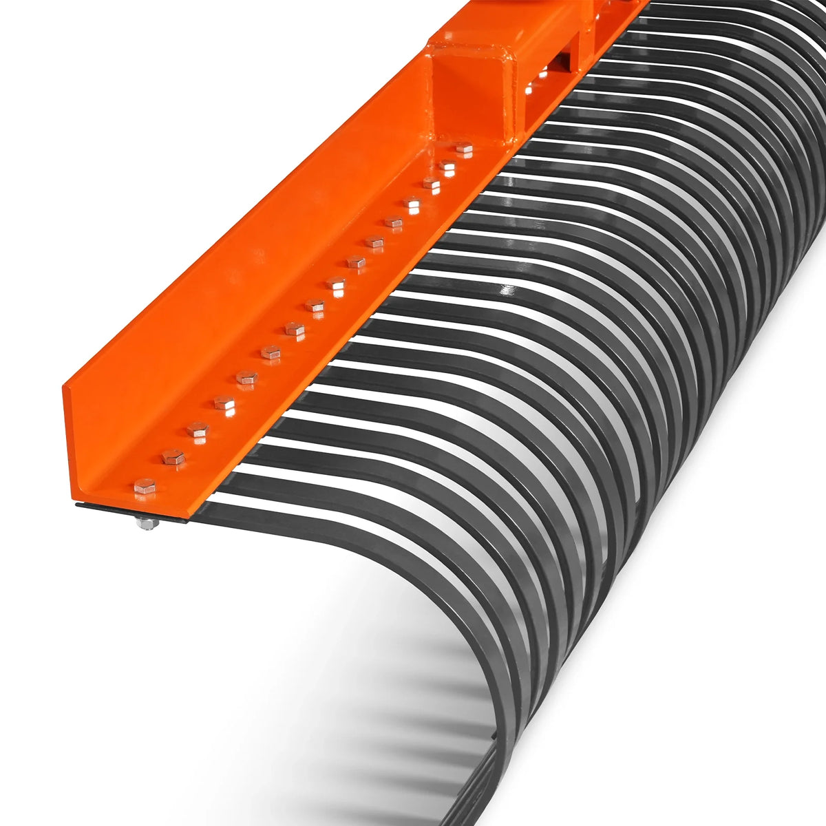 72" Offset Landscape Rake with 36 Tines 3 Point Hitch Tractor Attachment, LRA72 - view 2