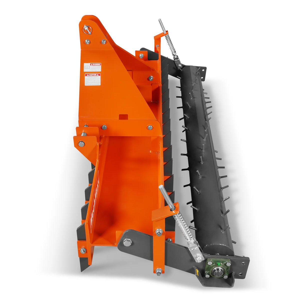 84" Heavy Duty Soil Pulverizer, Single Spiked Roller, 29 Shanks, Category 1 and 2, 3 Point Hitch Tractor Attac - view 15