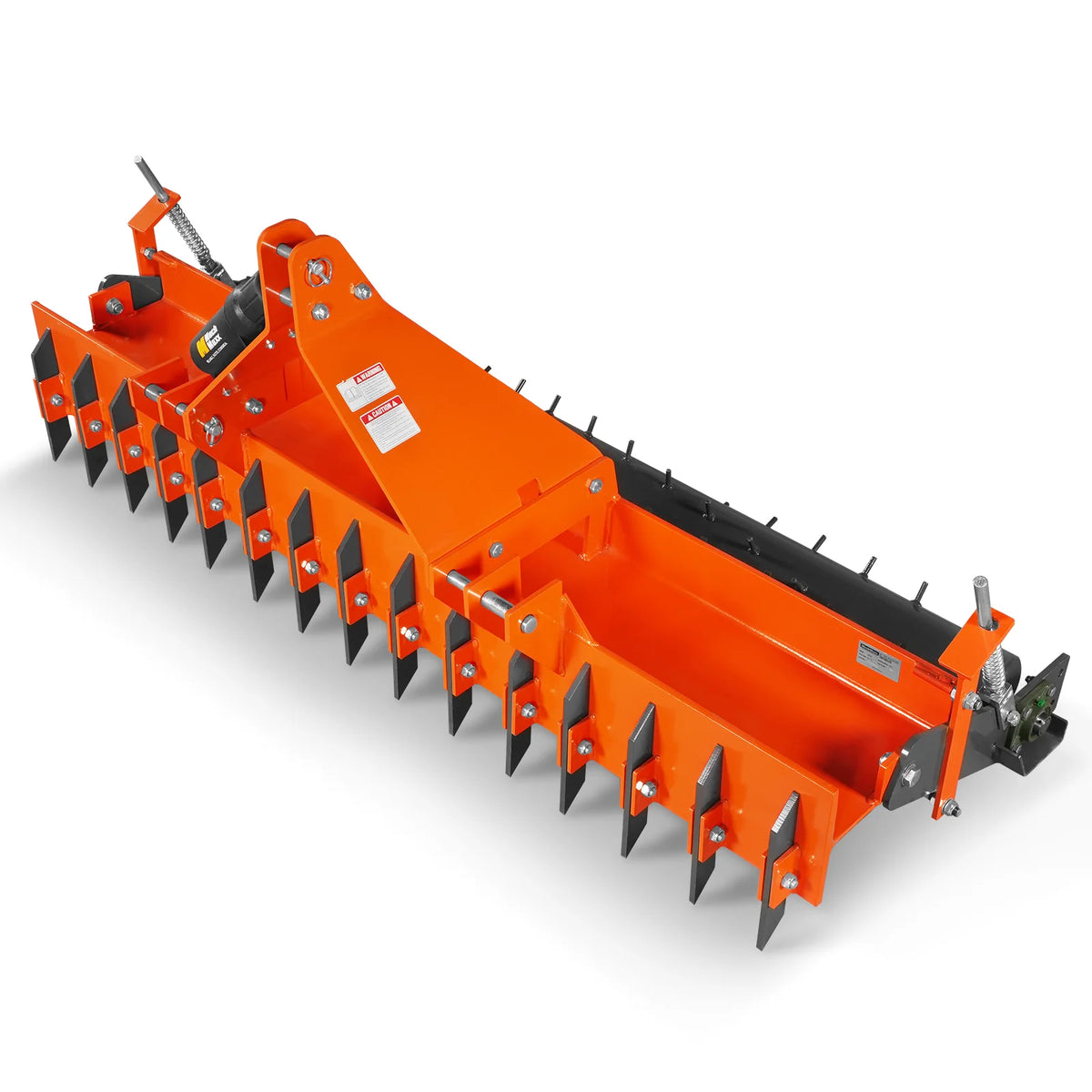 84" Heavy Duty Soil Pulverizer, Single Spiked Roller, 29 Shanks, Category 1 and 2, 3 Point Hitch Tractor Attac - view 16