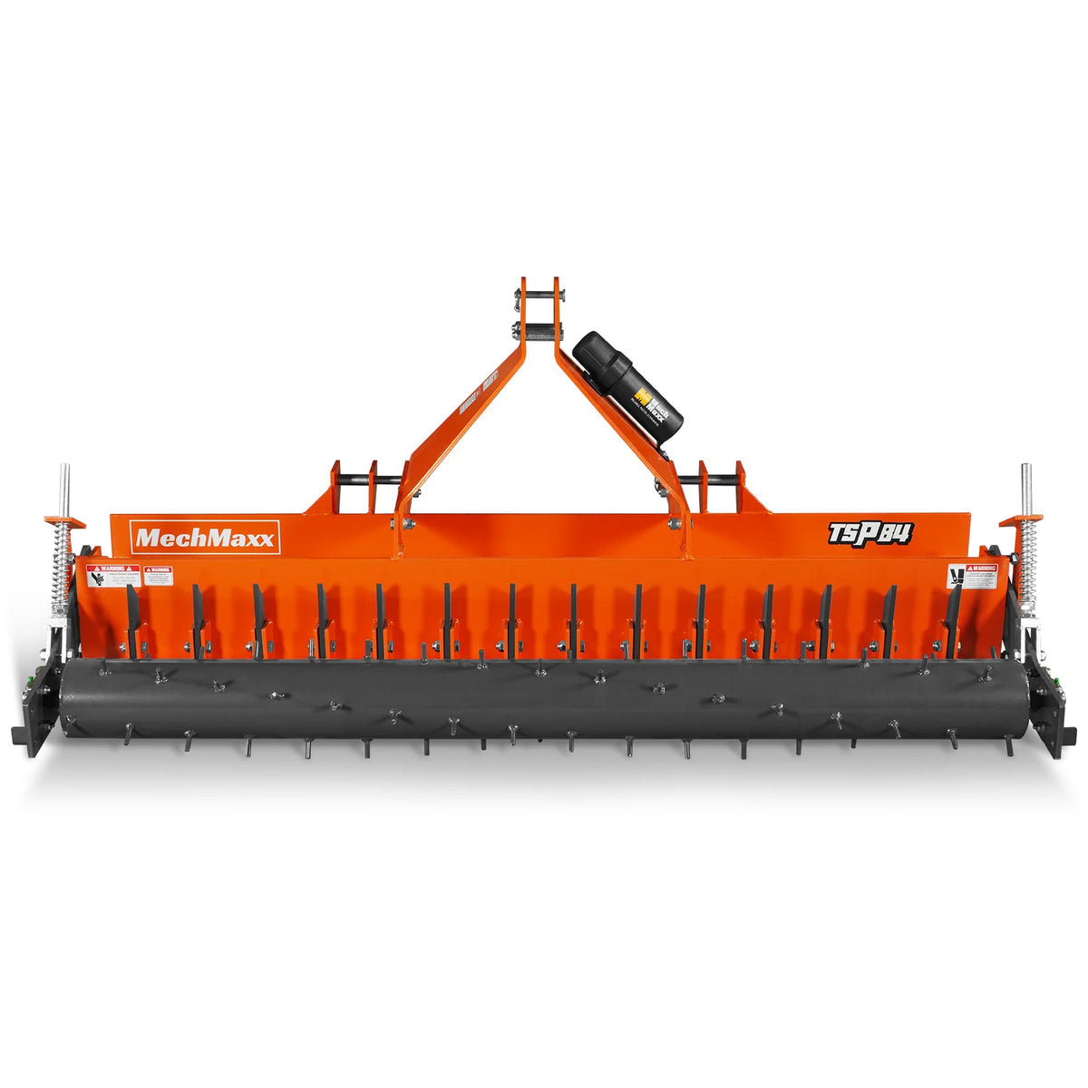 84" Heavy Duty Soil Pulverizer, Single Spiked Roller, 29 Shanks, Category 1 and 2, 3 Point Hitch Tractor Attac - view 13
