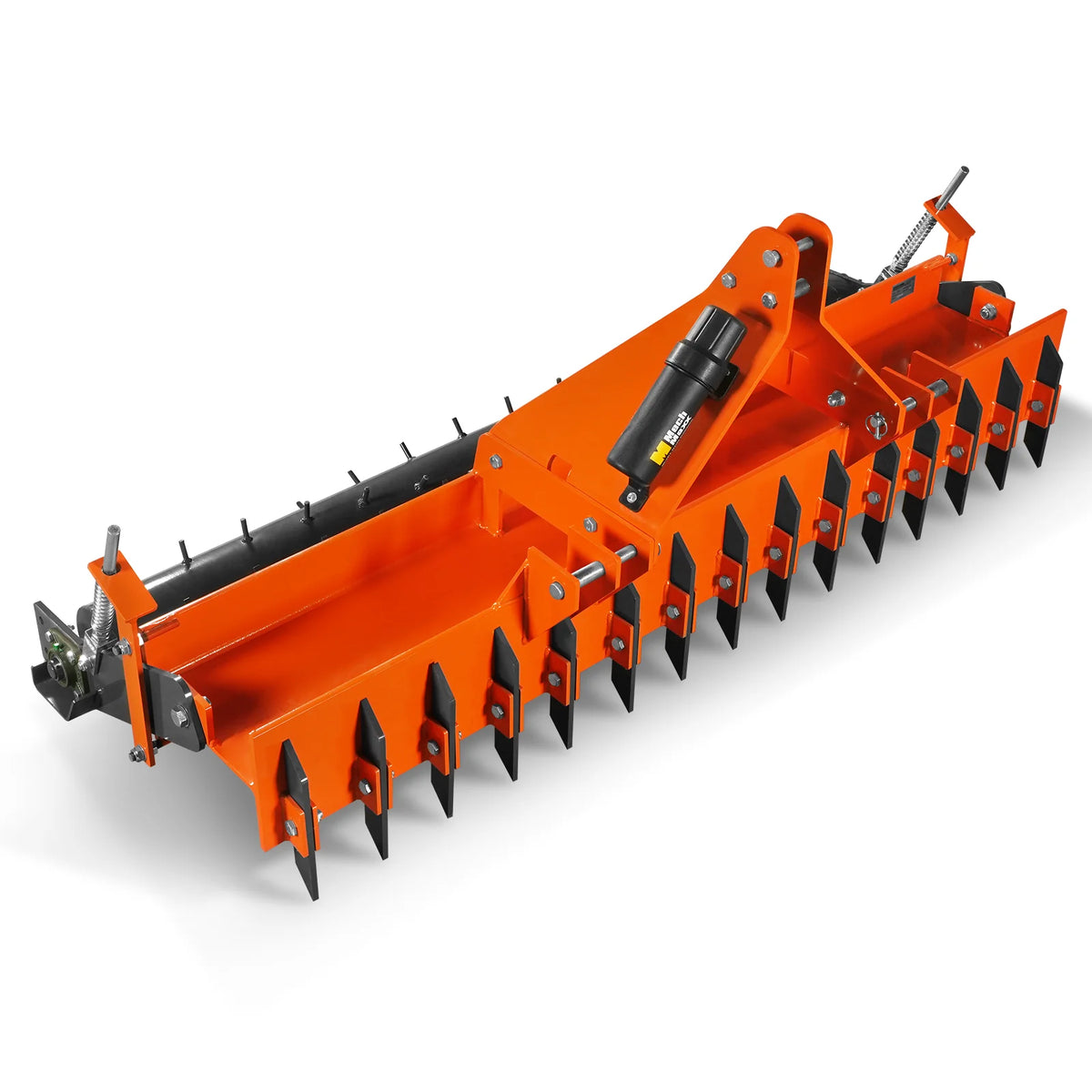 84" Heavy Duty Soil Pulverizer, Single Spiked Roller, 29 Shanks, Category 1 and 2, 3 Point Hitch Tractor Attac - view 18