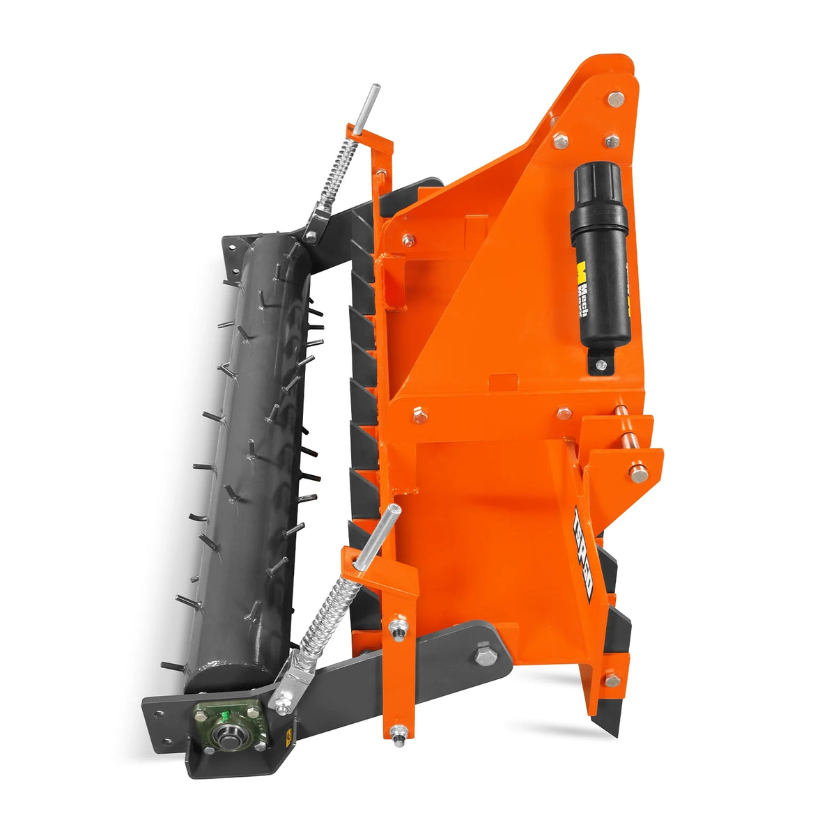 60" Heavy Duty Soil Pulverizer, Single Spiked Roller, 21 Shanks, Category 1 and 2, 3 Point Hitch Tractor Attac - view 21
