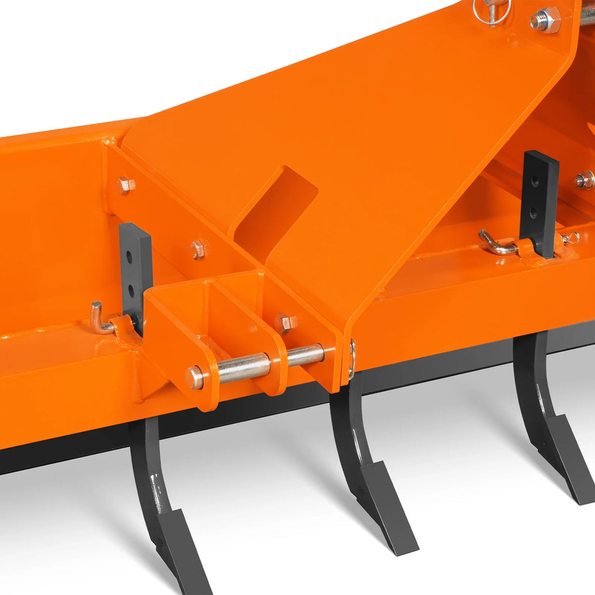 96" Box Blade Scraper with 8 Shanks 3 Point Hitch Tractor Attachment, BB96 - view 5