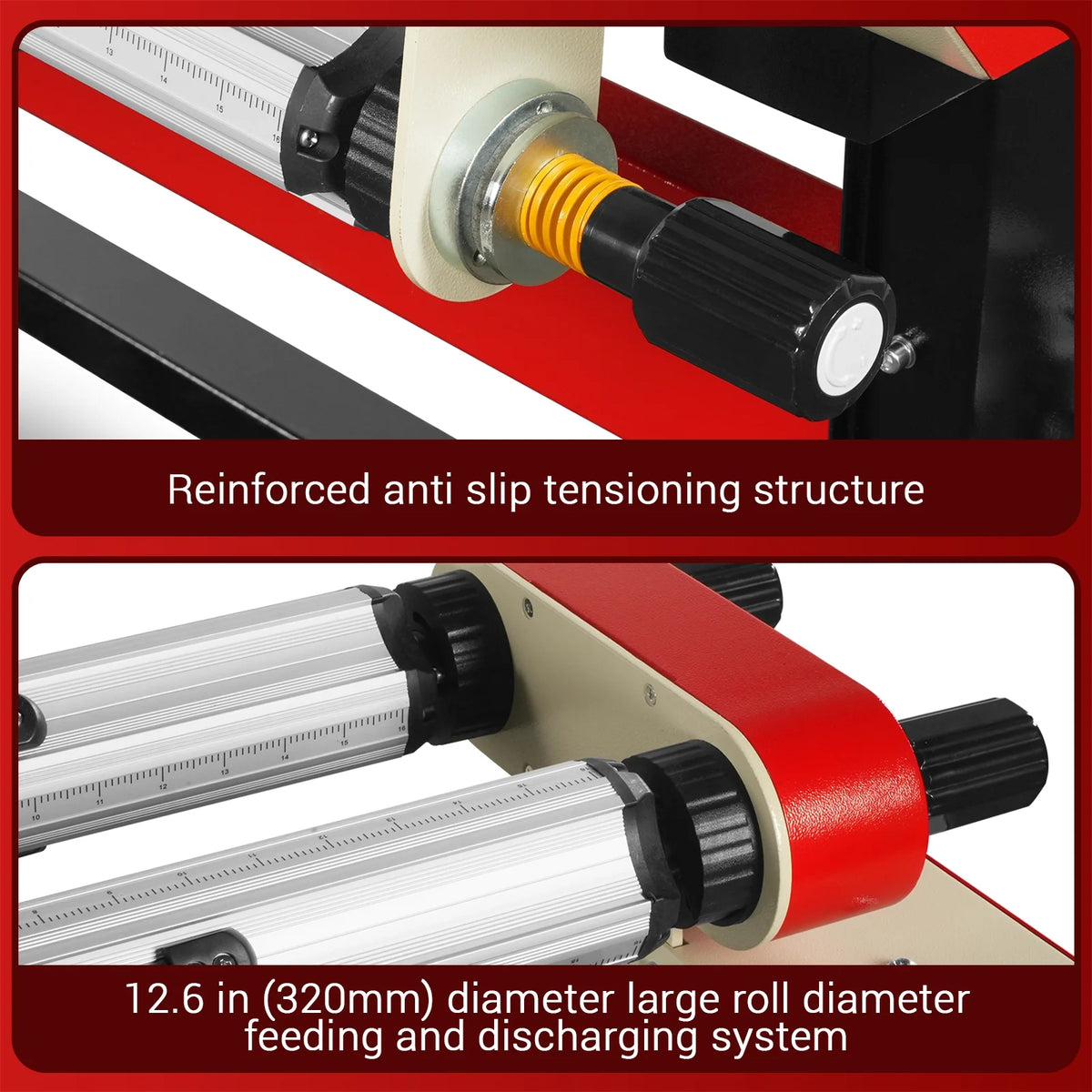 65 in Wide Format Pneumatic Laminator, 4 Trimmers, 40 ft/min, Infrared Heating, 1700-B2RED (Air Compressor Not - view 10