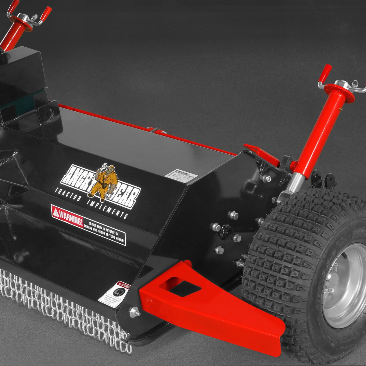 MechMaxx 55" Tow-Behind ATV Offset Flail Mower, 23HP 679cc E-start Gas Engine Powered; Adjustable Mowing Heigh - view 6