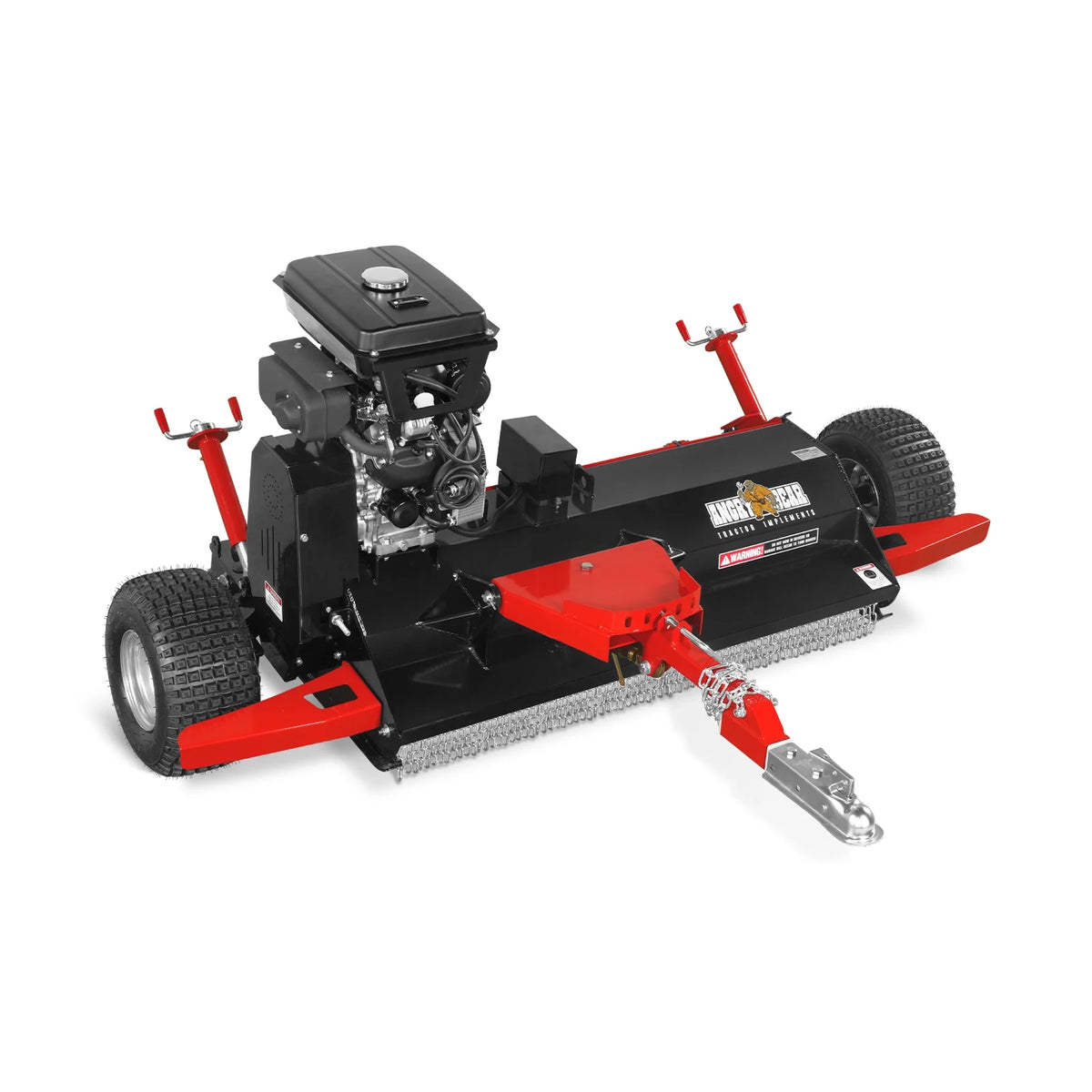MechMaxx 55" Tow-Behind ATV Offset Flail Mower, 23HP 679cc E-start Gas Engine Powered; Adjustable Mowing Heigh - view 2