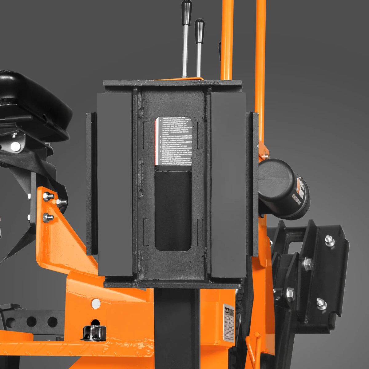 9' Tractor Backhoe Attachment, Mechanical Thumb, 15" Bucket, ISO/SAE Controls, Cat. 1 & 2, 25-100 HP, BH860M - view 17