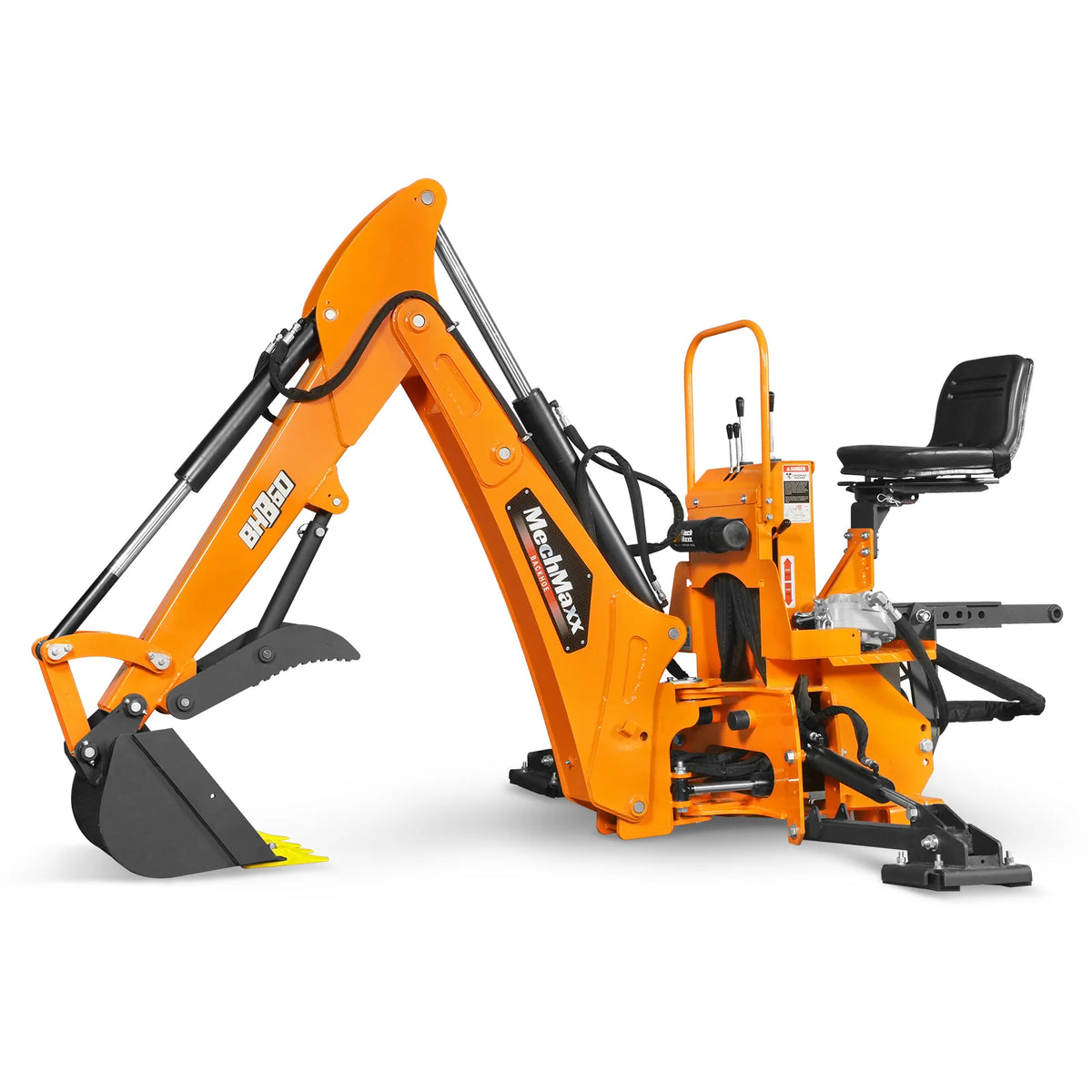 9' Tractor Backhoe Attachment, Mechanical Thumb, 15" Bucket, ISO/SAE Controls, Cat. 1 & 2, 25-100 HP, BH860M - view 26
