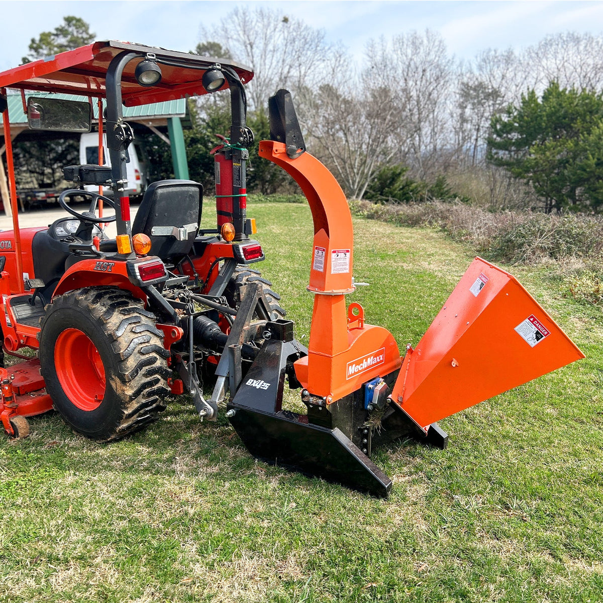 3-Point PTO Stump Grinder & Wood Chipper Bundle; SG24PRO; BX42S; Orange - view 37