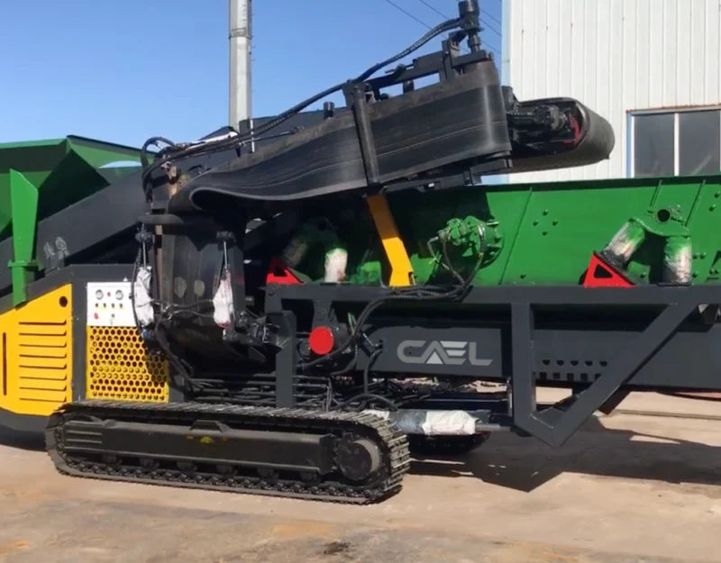 CAEL MS1235 Two-Deck Mobile Screener – Yanmar 48 HP Engine