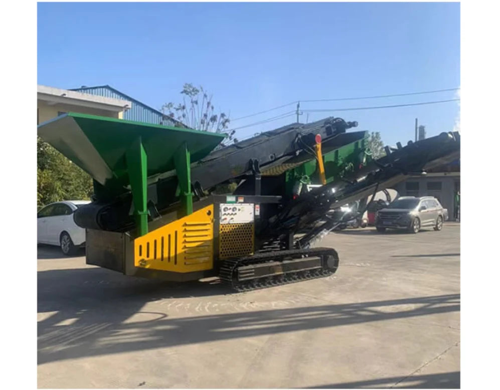 CAEL MS1235 Two-Deck Mobile Screener – Yanmar 48 HP Engine