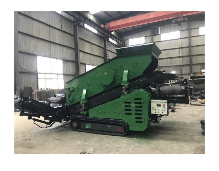 CAEL MS221 Two-Deck Mobile Screener – Kubota Engine, 50–80 t/h