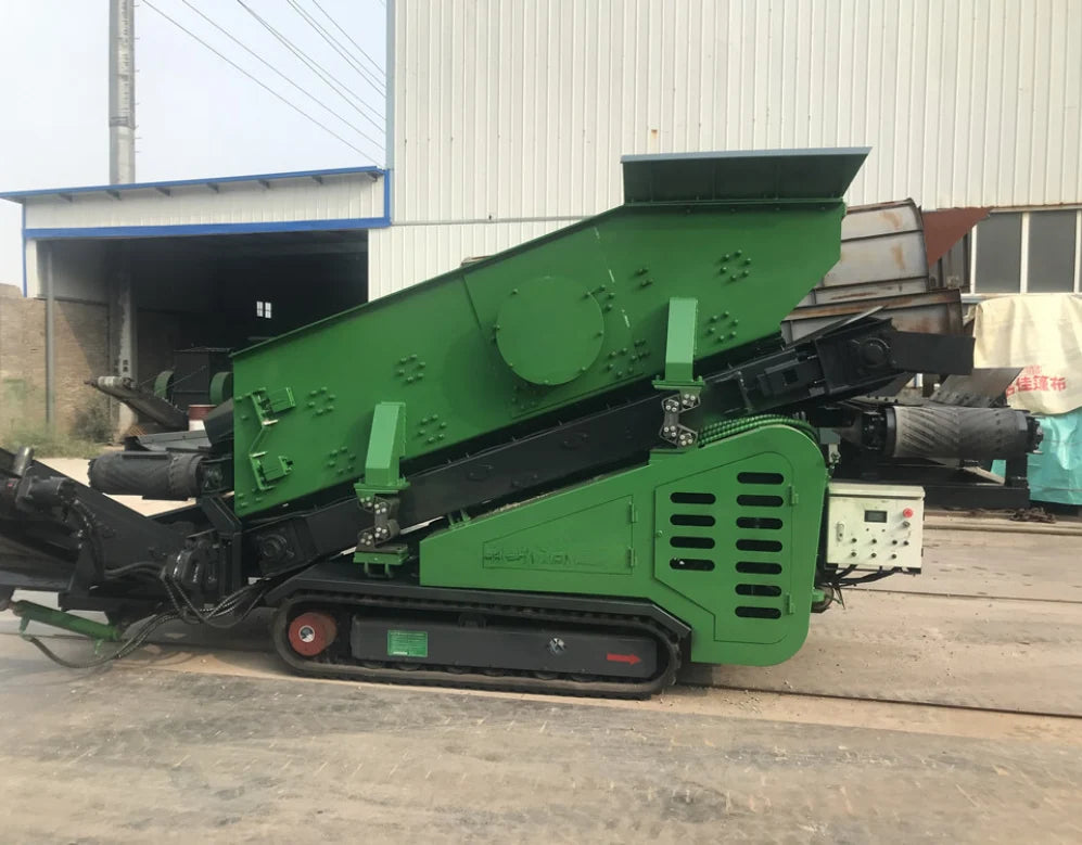 CAEL MS221 Two-Deck Mobile Screener – Kubota Engine, 50–80 t/h