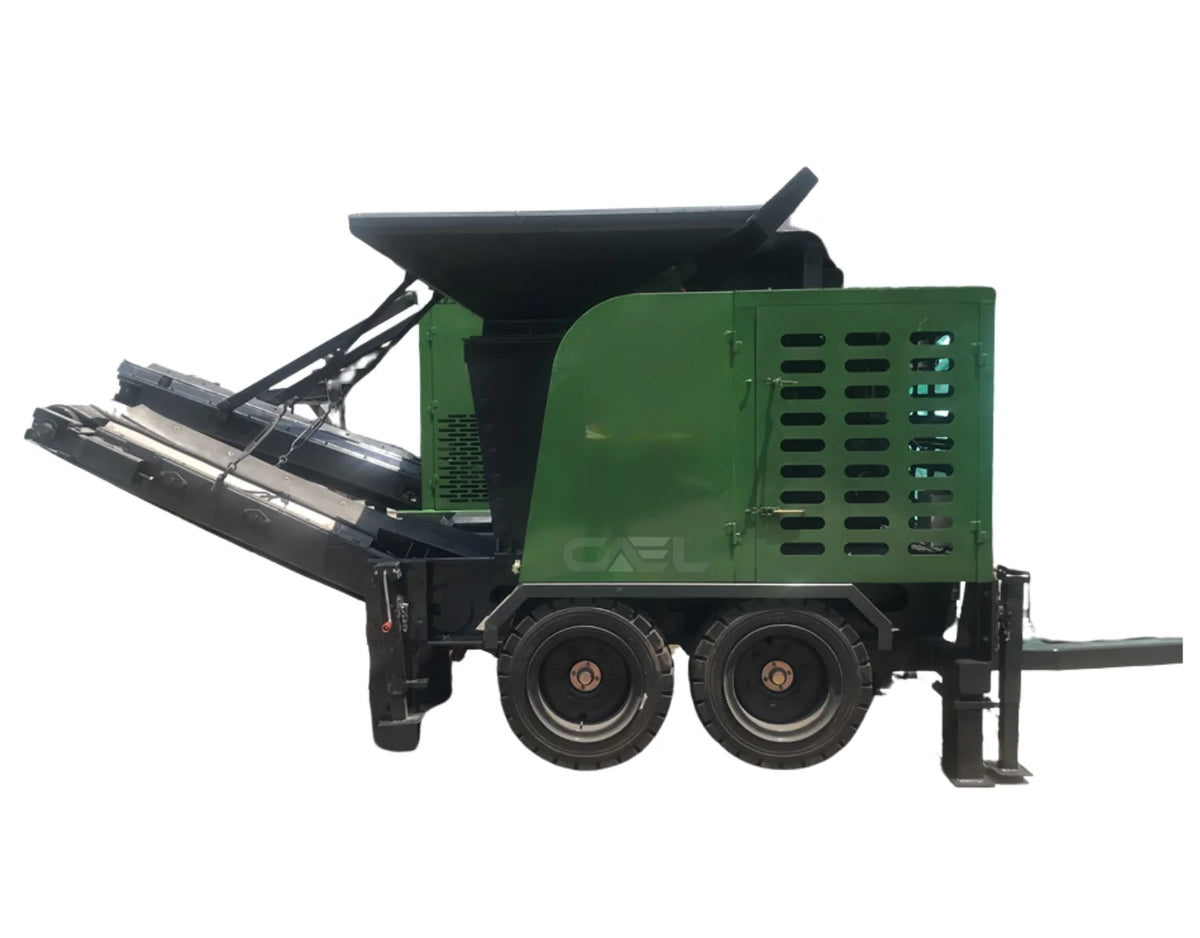 CAEL WJC604 Mobile Jaw Crusher on Wheels – Yanmar Diesel, 30–50 t/h