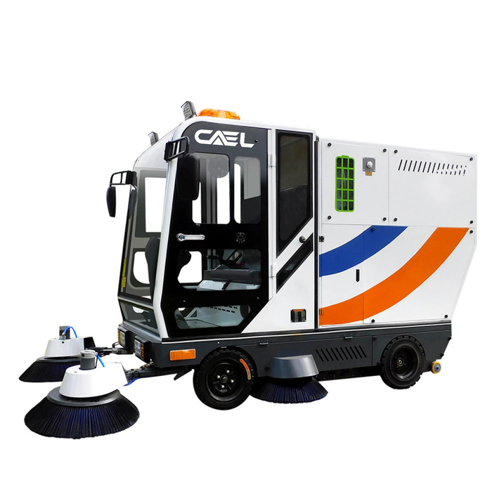 CAEL 2200 Ride-On Floor Sweeper – 86.5" Width, 20,000 m²/h