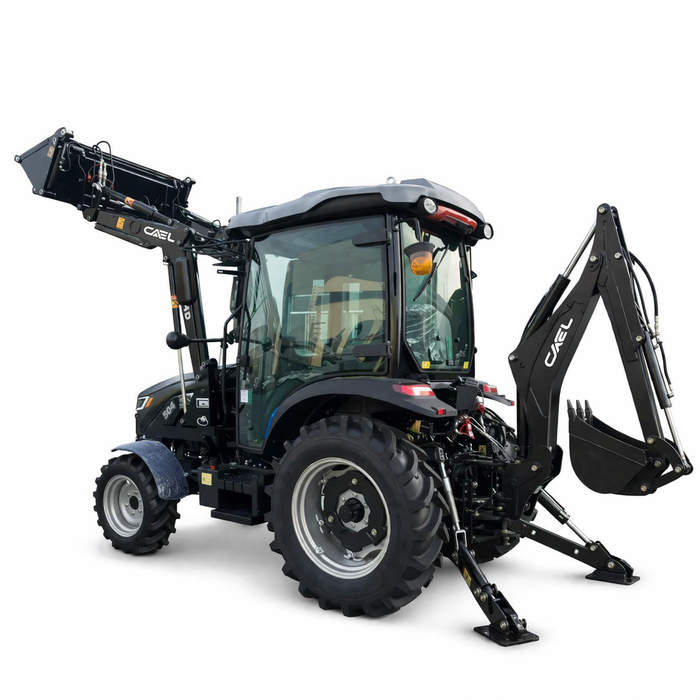 CAEL 404 4WD Tractor 40HP – Loader & Backhoe Farm Tractor