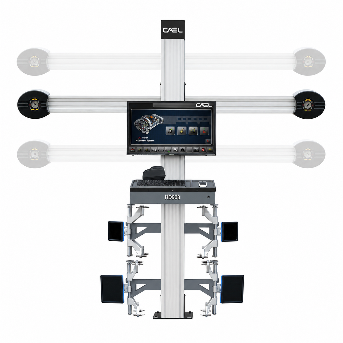 CAEL HD908 Système professionnel de géométrie 3D à suivi automatique