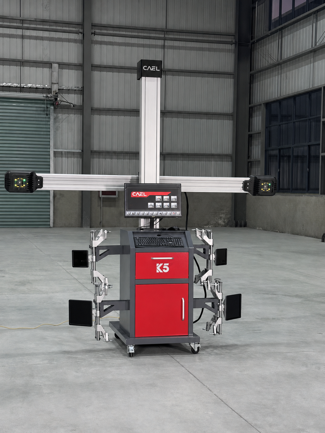 CAEL ProAlign K5 Géométrie 3D mobile à poutre de suivi automatique