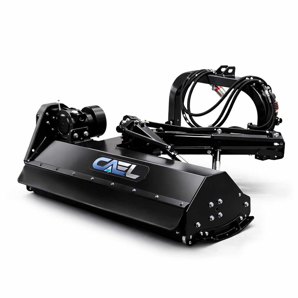 CAEL AGF-160 Hydraulic Offset Flail Mower – 62" for 60–95 HP Tractors