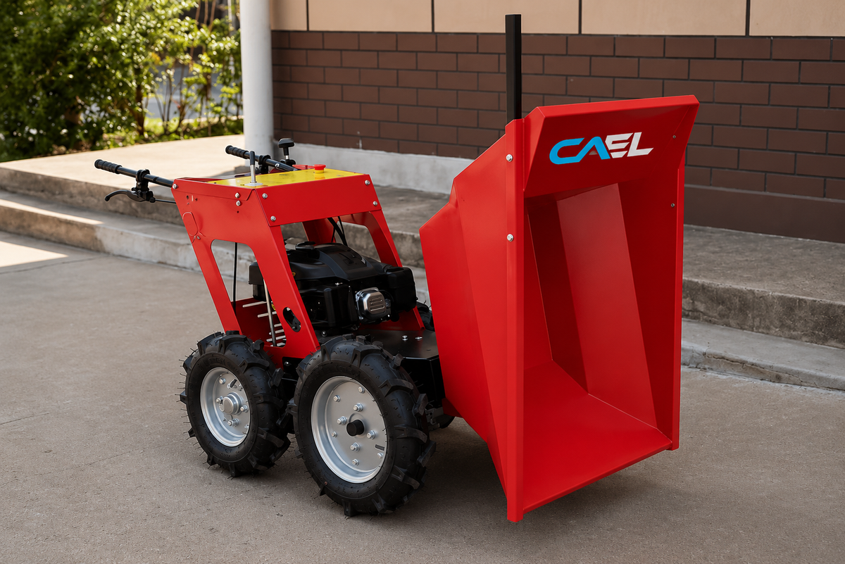 CAEL Radkipper WD30 – 300 kg Allrad-Minidumper mit manueller Kippmulde