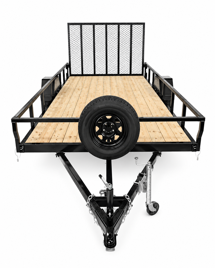 Remorques en acier à essieu tandem CAEL – 82"×14' et 82"×16', PTAC 7 000 lbs