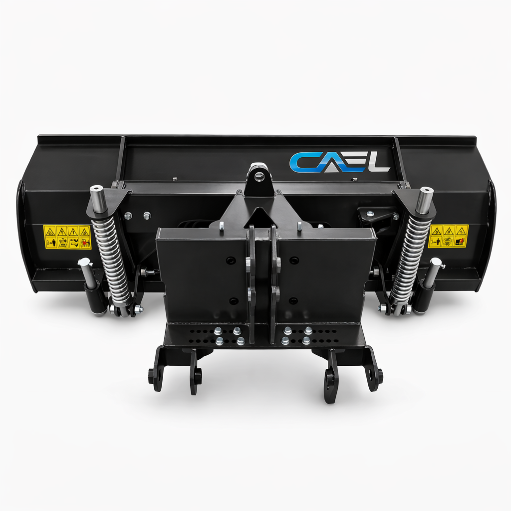 CAEL SBS2000 Lame à neige pour tracteur – 79″, attelage 3 points, 40–50 ch