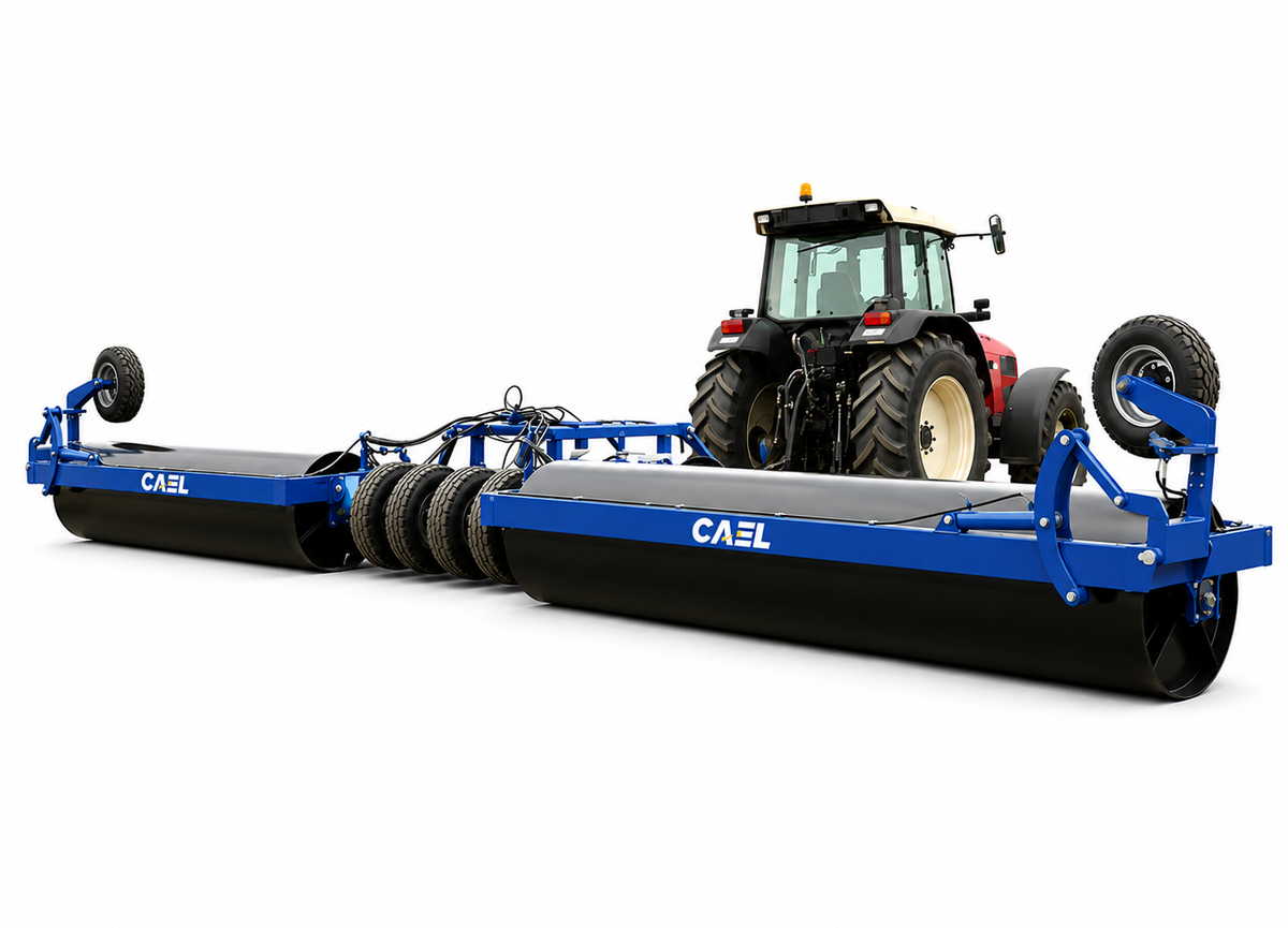 CAEL TRI-PLEX Ackerwalze – robuster hydraulisch klappbarer Verdichter