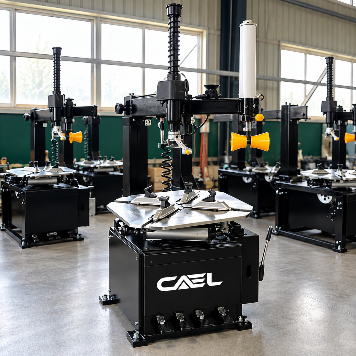 CAEL TC150 Reifenmontiermaschine mit Montagehilfe – Felgen 10–22"